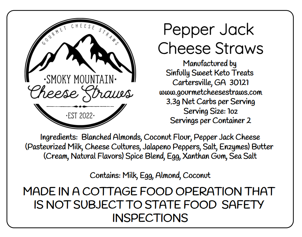 Pepper Jack Cheese Straws